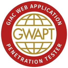 Insignia de la certificación GIAC Web Application Penetration Tester